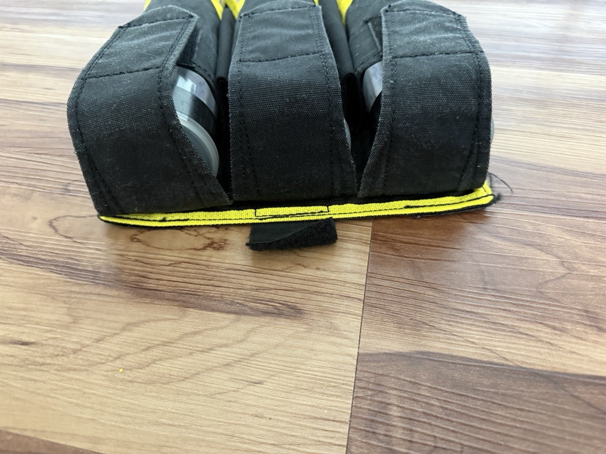 Support De Dosette Redz Paintball 5+1 Comfort Gear – Noir, NOS (peut être Poussiéreux) – Sans Ceinture