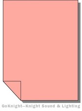 Lee Filters Lighting Gel Sheet 176 Loving Amber