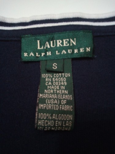 Lauren Ralph Lauren Cardigan Sweater Women S Blue V-Neck Pockets Long Sleeve - Picture 2 of 19