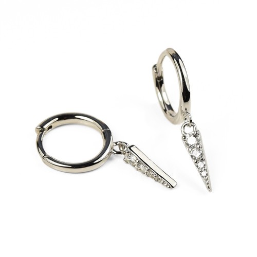 Süße Evil Eye Zirkonia Creolen Sterlingsilber 18 Karat vergoldet - Bild 71 von 85