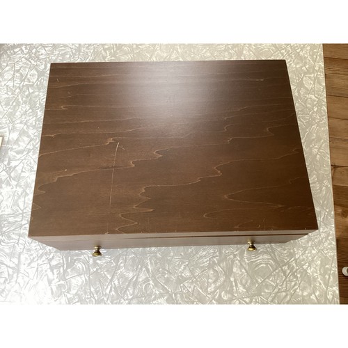AVALON CABIN Wm Rogers Silverplate 100-teiliges Set Original Rogers mit Box - Bild 2 von 6
