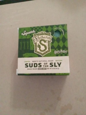 Dr  Squatch Harry Potter Slytherin Suds of the Sly Bar Body Soap Limited Ed