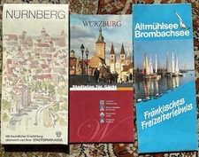 Oficjalny plan miasta Mapa miasta Plan de Ville NORYMBERGA 1:15 000 1984 + Würzburg +