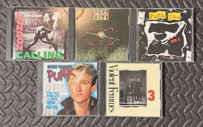 5 CD Collection: Clash, Deco, Violent Femmes, Punk Artists