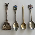 Vintage Collectibles Dutch 90 Silver Plate Sugar Spoon And Other Spoons
