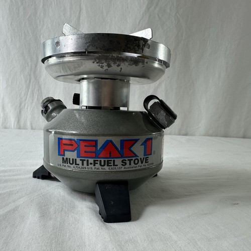 Coleman Peak 1 550B Multi Fuel Stove USA mit Koffer Vintage Military Camping Outdoor - Bild 11 von 15