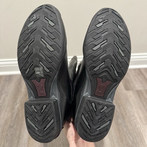 Stivali donna Ariat V Sport alti da equitazione in pelle nera con zip taglia 7 B - Foto 12 di 13