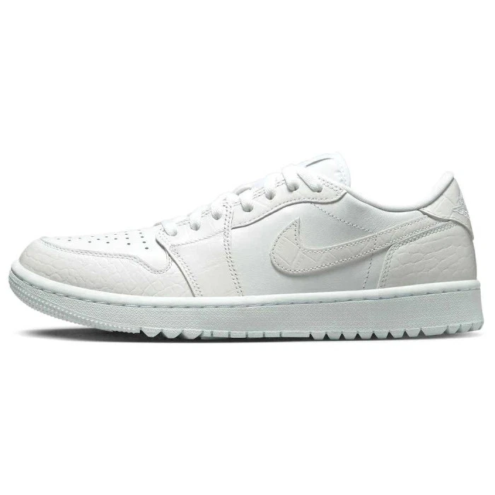 Jordan 1 Golf Low White Crocodile | eBay
