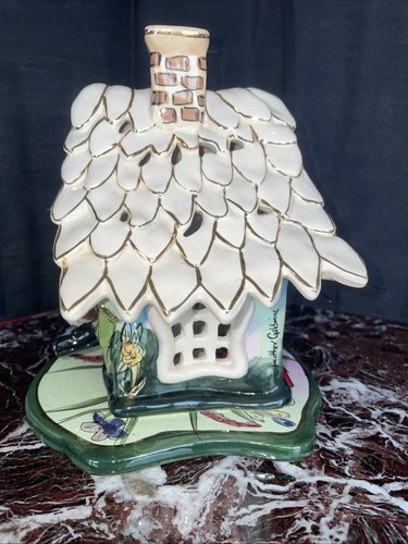 Blue Sky Clayworks "Robin's Song" Bird Tealight House by Heather Goldminc - Picture 3 of 9