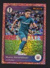 Mario Stroeykens 2024-25 Topps Merlin UCC Rose Gold Mini Diamond 118/250 RC #121
