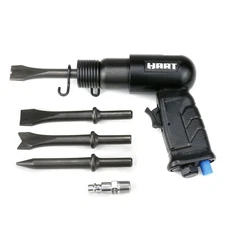 Short Air Hammer Pneumatic Chipping Hammer with 5 Chisels
