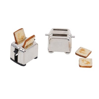 1:12 Scale Dollhouse Miniature Bread Maker Model Mini Kitchen Appliance Decorati