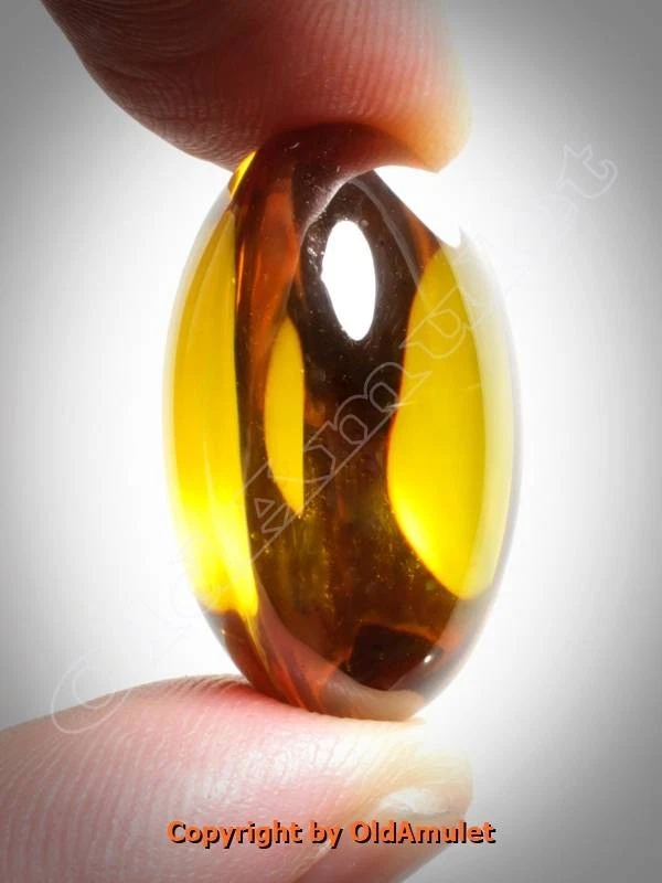 黄色椭圆形纳加眼 + Pandents 泰国圣护身符宝石 100% 真品 M 码 — 第 4/4 张图片