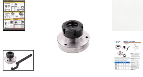 Ultimate Precision: Mandrino a pinza ER-32 in acciaio inox 80 mm per lavori di lavorazione - Foto 2 di 12