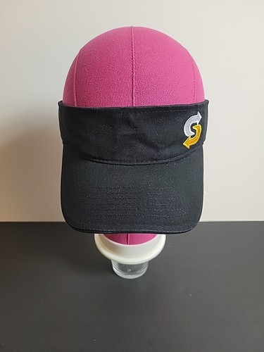 Subway Fresh Hat Employee Uniform Visor Hat Cap Strapback Black Fast Food - Picture 2 of 6