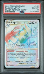 Lugia VSTAR (Secret) 202/195 Silver Tempest