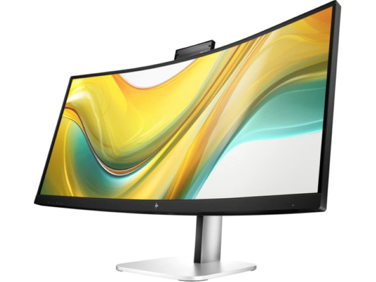 HP SERIES 5 PRO 534PM 34'' WQHD Curved 21:9 3440x1440 IR Webcam Speakers Monitor - Image 3 of 4