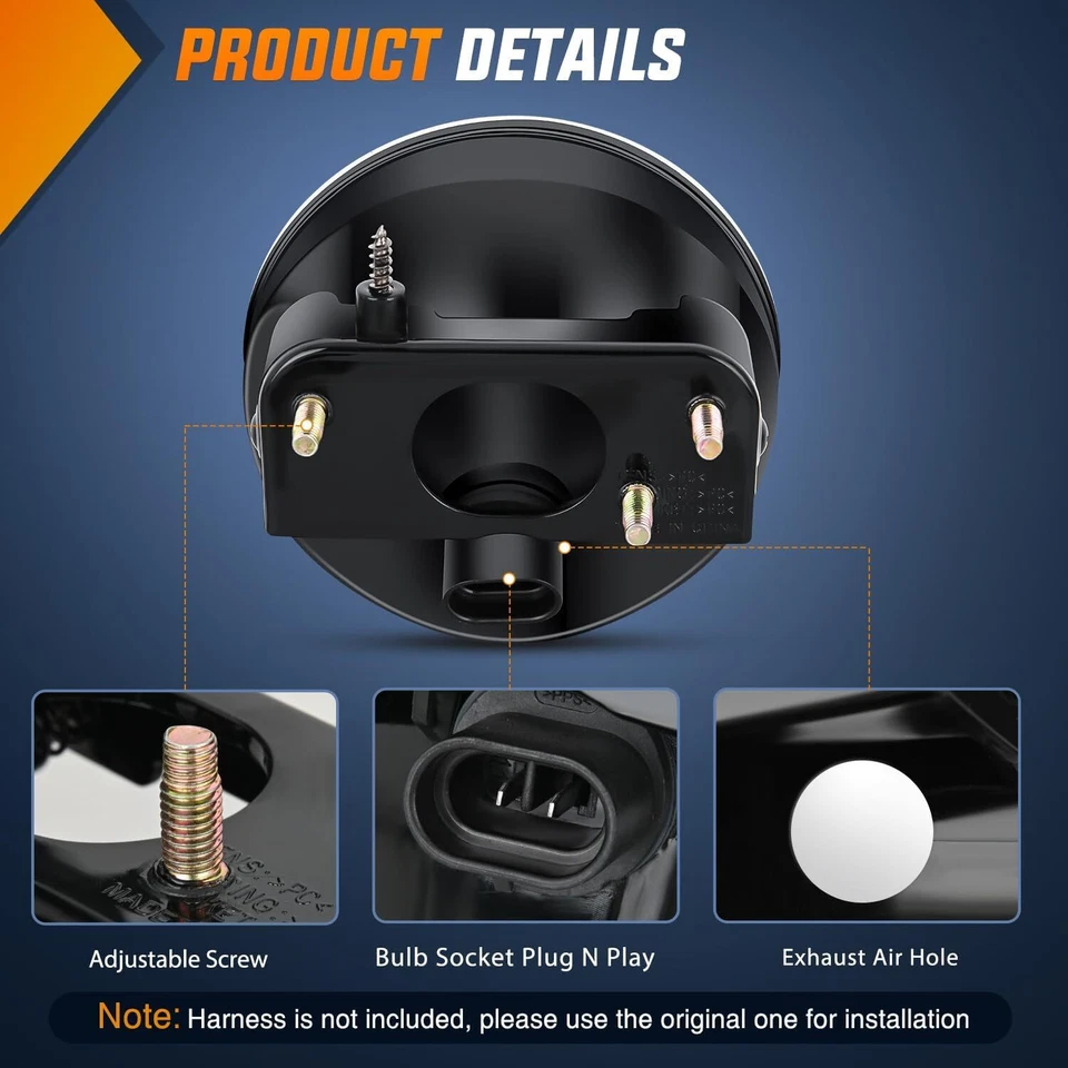 Conjunto de luces antiniebla Nilight para GMC Envoy 2002-2009 GMC Envoy XL 2002-2006 Foto 3 de 4