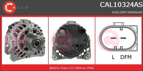 Alternateur VW Polo 1.4 TDI haute performance électrique pour Fox berline