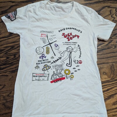 Dave Chappelle's Juke Joint T SHIRT (Small) 16.75x25 Music Yellow Springs