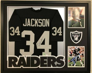 bo jackson framed jersey