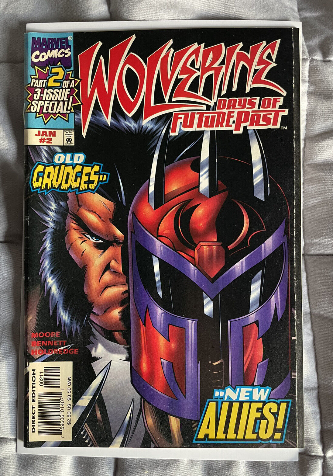 Marvel Comics Wolverine: Days of Future Past #2 1998 Joe Bennett (VF 8.0)