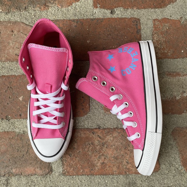 hot pink chuck taylors