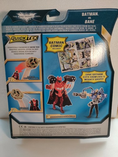Batman The Dark Knight Rises Quick Tek BATMAN vs BANE (CosBman213) - Picture 2 of 9