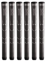 Set of 6 - Winn Dri-Tac Oversize Grip - Gray 7DT-DG 