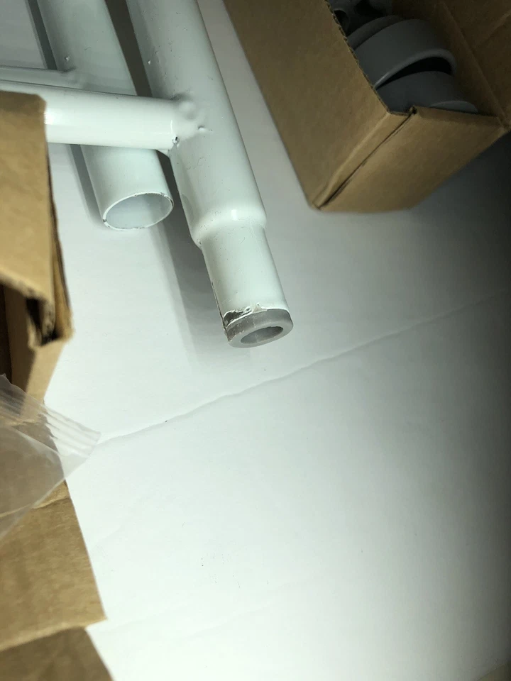 Carlson Pet Products MINI Pet Gate with Small Pet Door 27-31”W x 18”H White - Image 4 of 4