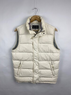 🇺🇸 Vintage 90s Armani Jeans Rare Puffer Vest Retro Hype Y2K size