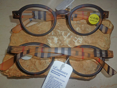 Wenn Lesebrille..dann Lindauer - havanna gestreift  +1,0+1,5+2,0+2,5+3,0+3,5+4,0