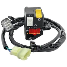 Left Handlebar Start Stop Kill Switch for Honda Rancher 420 TRX420TM 2014-2021