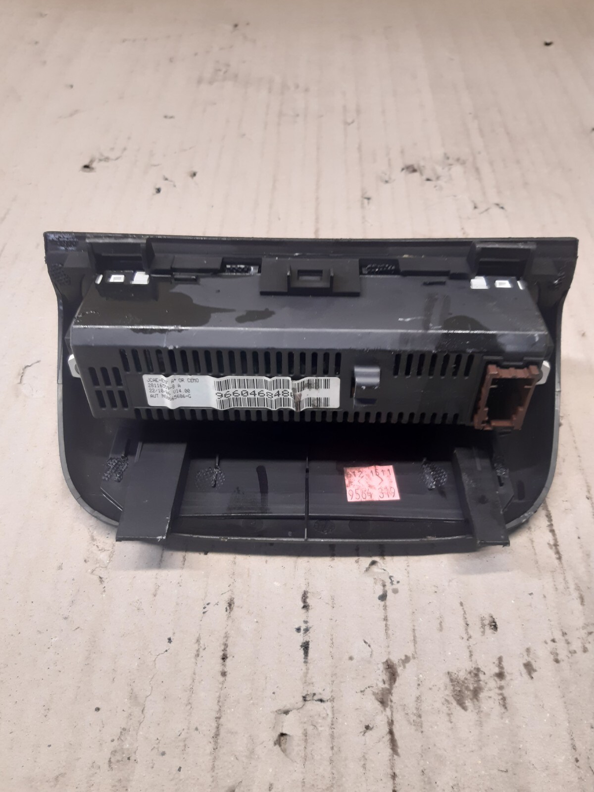 2006 PEUGEOT 307 DASHBOARD DISPLAY SCREEN 9660468480 eBay