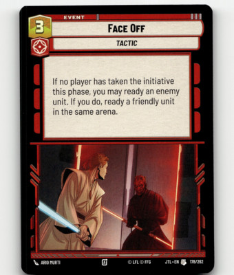 Star Wars Face Off 178/262 - Jump to Lightspeed