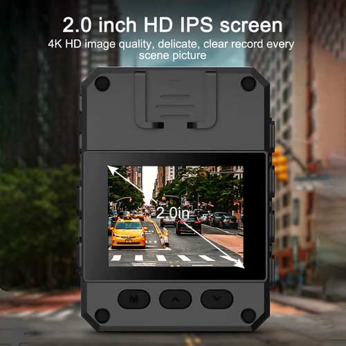 Support 128GB Police Body Worn Camera Security 4K 2K Night Vision Audio Recorder - Picture 7 of 24