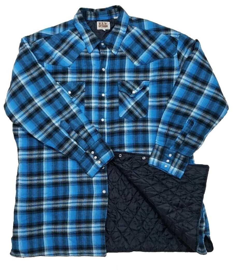 Ely cattleman flannel shirt jacket sale