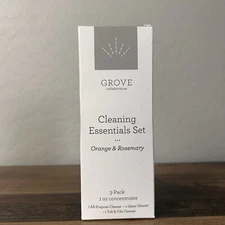 Grove Collaborative Cleaning Essentials Set Orange & Rosemary 3 Pack concentrate