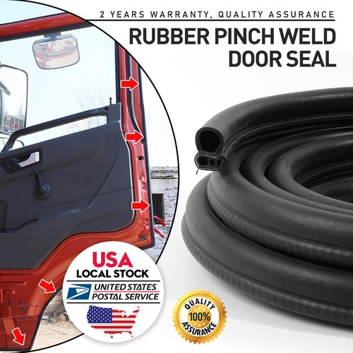Car Door Seal Auto Lock Seal Weather Strip Door Window Lock Trunk Hood Edge Trim 20ft Rubber E Rubber Sealing Strip - Foto 2