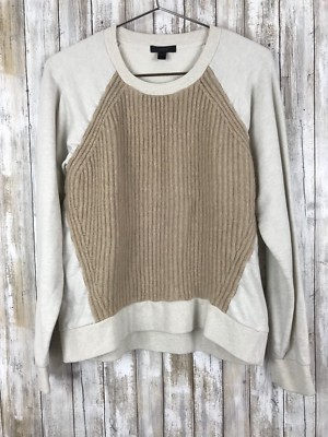 j crew oatmeal sweater