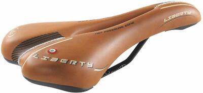 MONTEGRAPPA SATTEL IDEAL FÜR MOUNTAINBIKES KUNSTLEDER.LIBERTY 1400 HONIG
