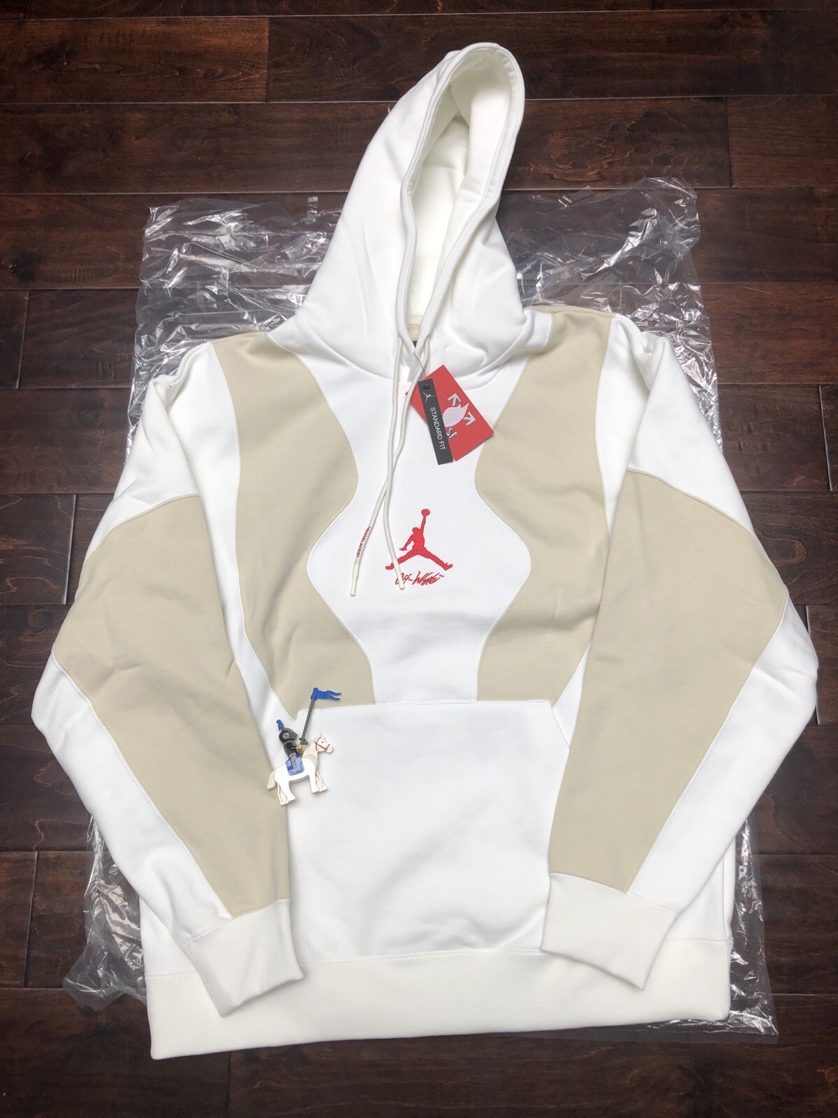 all white jordan hoodie