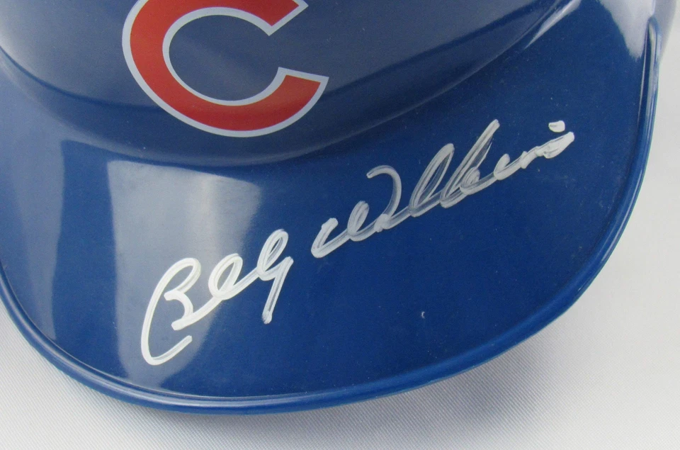 Minicasco automático firmado por Billy Williams JSA CF42687 Foto 2 de 4