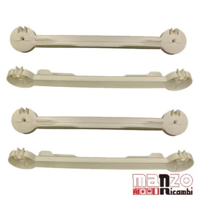 FILTEX 4 Supporti Per Scolapiatti Staffe Superiore E Inferiore In Plastica + Viti