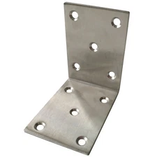 Stainless Steel Right Angle Braces Corner Bracket Furniture Hardware Accessory