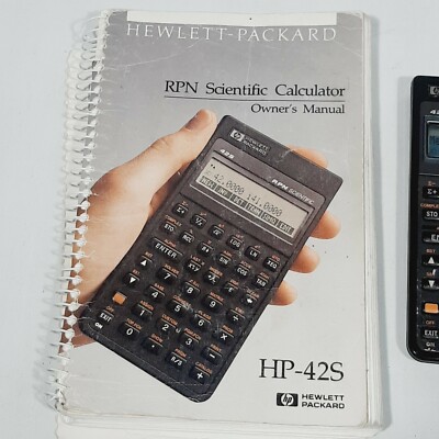 Calculatrice Scientifique HP 42S RPN – Vintage – Fonctionnelle – Étui Inclus