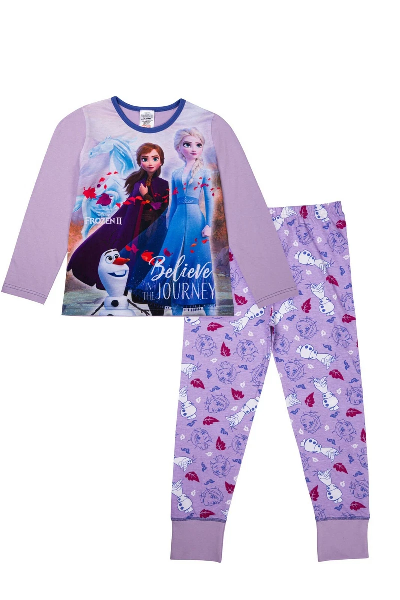 PIJAMA NIÑA POLAR ENTERO DISNEY FROZEN LILA