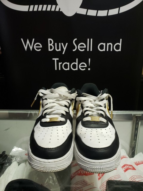 white and gold trainers mens