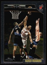 1998-99 Topps Chrome Alonzo Mourning #20 Miami Heat