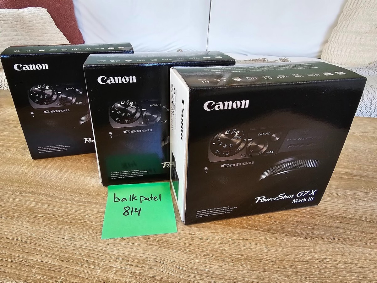Canon PowerShot G7 X 本体（箱アリ） Canon Digital Camera PowerShot G7 X Mark II New In Box From